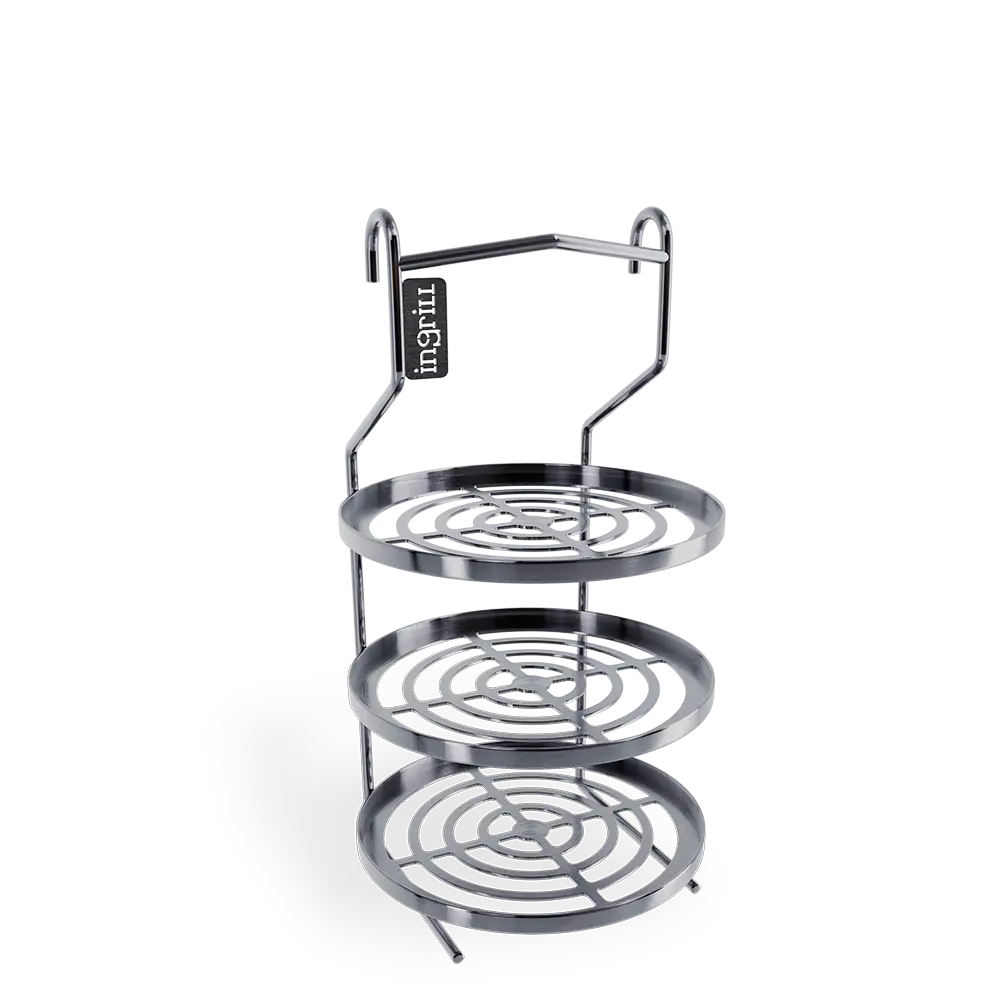 rack hamburguesas para barriles ahumadores asadores ingrill
