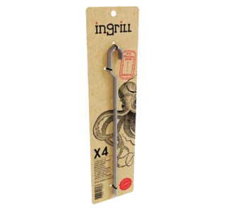 kit de pinchos para brochetas en barril ahumador