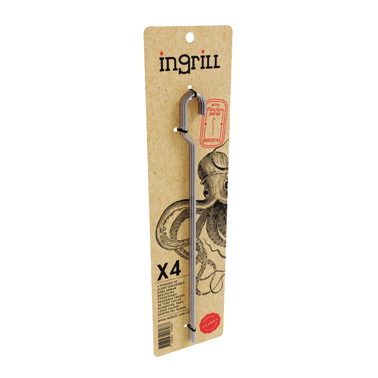 kit de pinchos para brochetas en barril ahumador