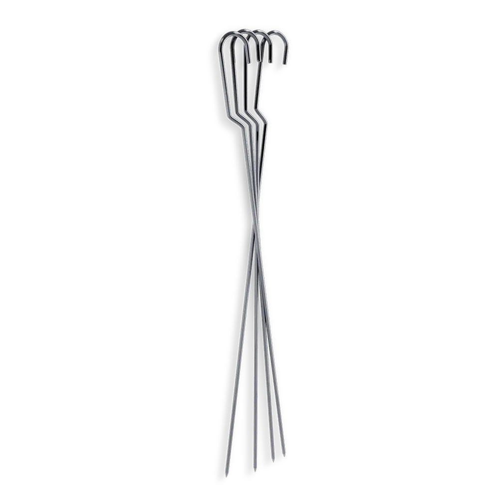 kit de pinchos para brochetas en barril ahumador