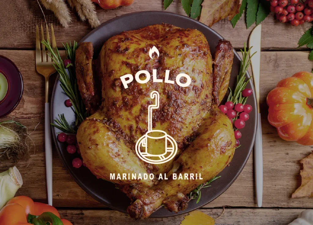 pollo al barril ahumador