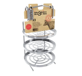 rack hamburguesas para barriles ahumadores asadores ingrill