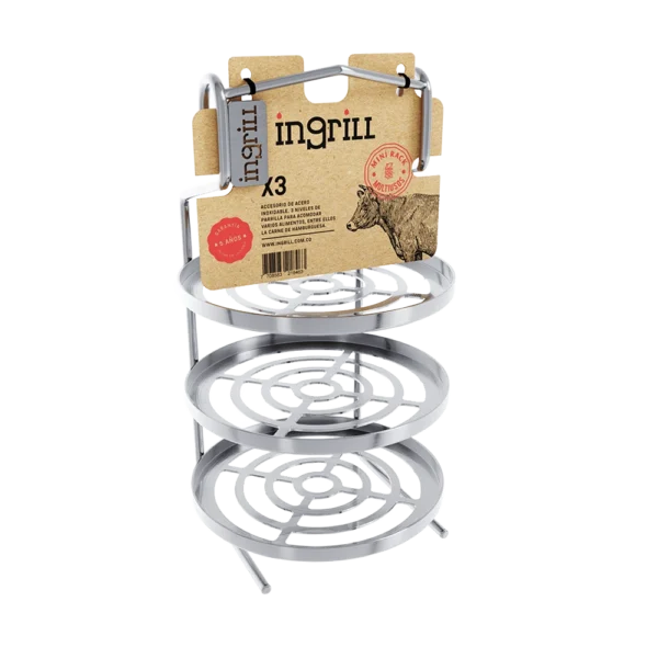 rack hamburguesas para barriles ahumadores asadores ingrill