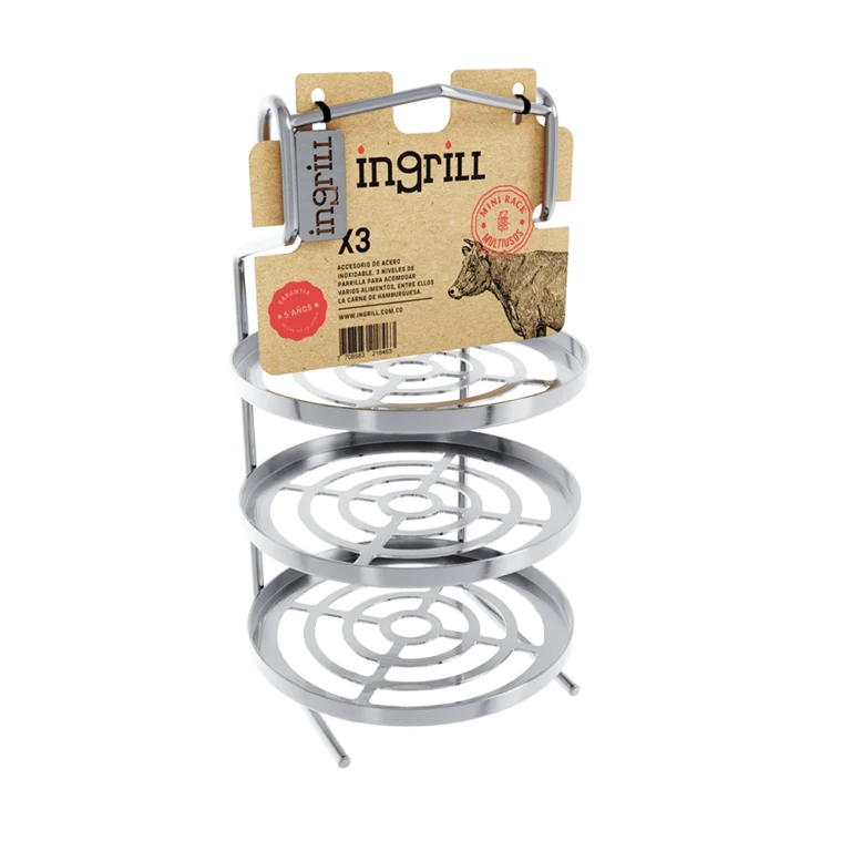 rack hamburguesas para barriles ahumadores asadores ingrill
