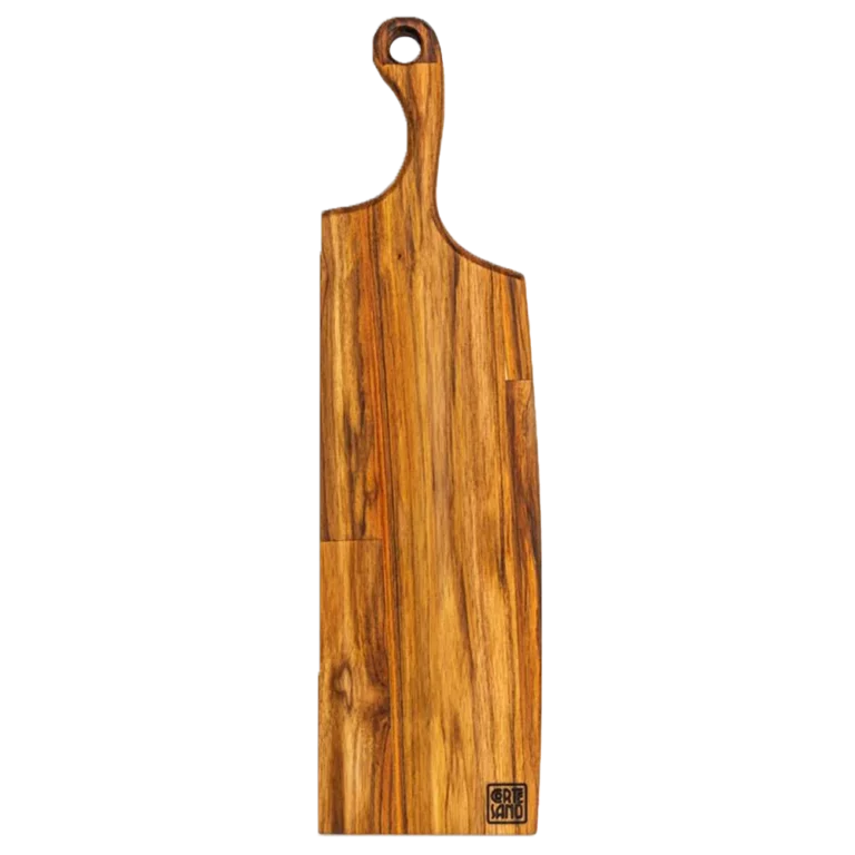 tabla de cocina en madera de teca