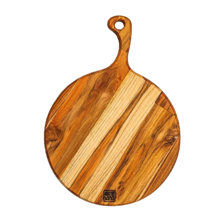 tabla de cocina para servir redonda para quesos