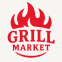 logo grill market colombia distribuidor in grill de ahumadores y asadores