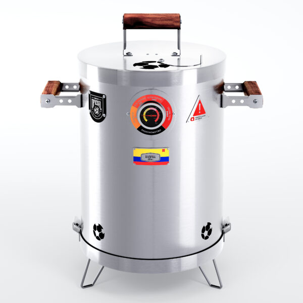 Barril Ahumador Mini 6 Lbs 'Locos por el Fútbol'